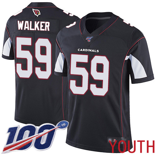 Arizona Cardinals Limited Black Youth Joe Walker Alternate Jersey NFL Football 59 100th Season Vapor Untouchable